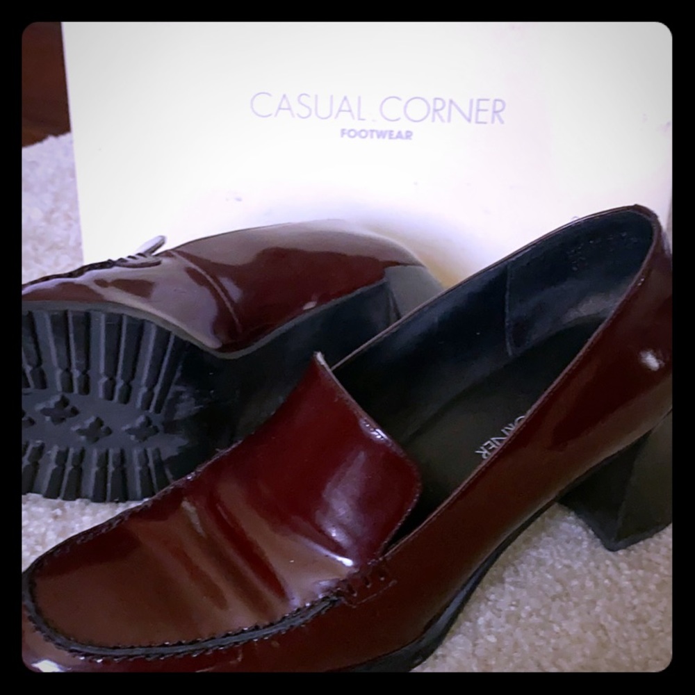 Casual Corner Penny loafer type heels